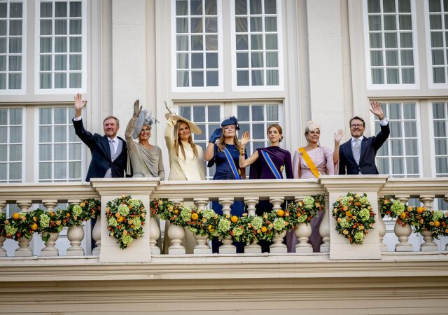 Prinsjesdag 2025 the royal family