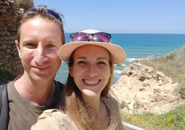 Tom and anna in israel