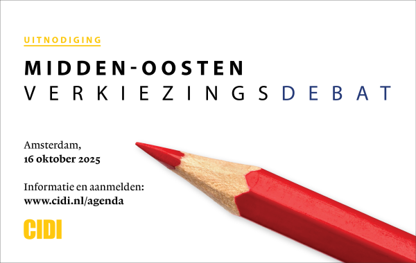 CIDI_banner_Midden-Oosten-Verkiezingsdebat_2025_Update-600x380