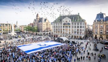 המאבק של ההולנדים שתומכים בישראל "לא משנה מה יקרה"