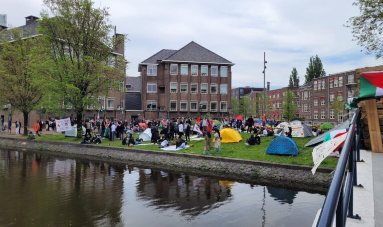 Pro palestinaina amsterdam uni
