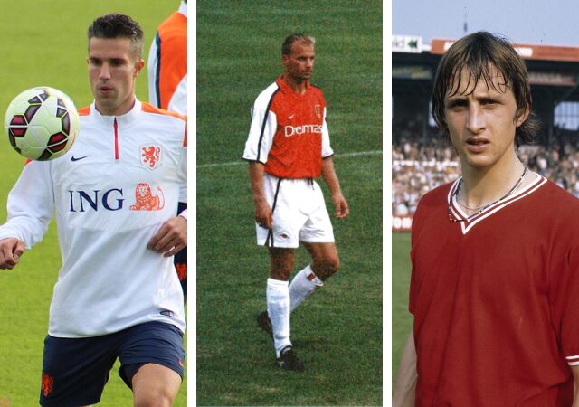Cruyff van Persie Bergkamp
