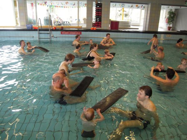 swimming